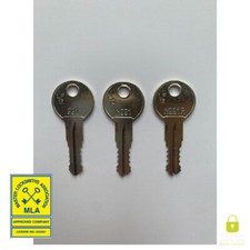 Halfords Exodus Roof Box Key - Codes N001 - N200 