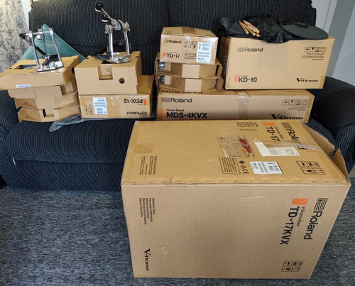 Roland 17kvx drums - roland, v-drums
