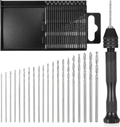 21pcs metric mini micro - mini, drill