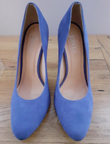 Jones royal blue suede - , leather