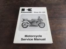 Kawasaki ZX-12R Ninja 2000 Shop Repair Manual Workshop Manual Manuel
