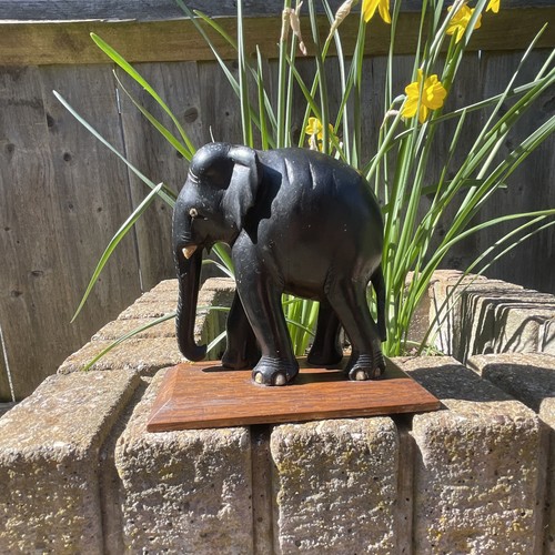 Stunning ebony wood - ebony, hand