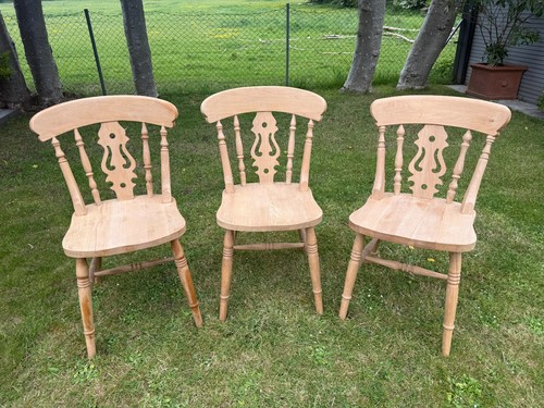 Set solid pine - 3,