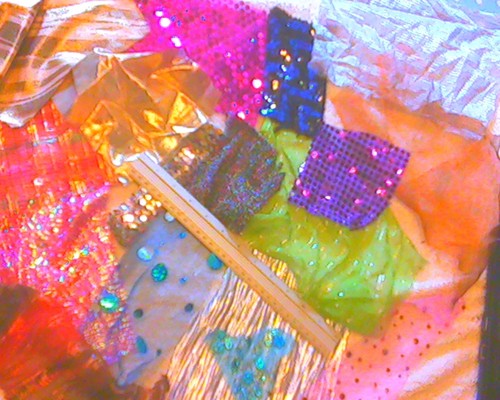 Sequin sparkly fabric - sequin/sparkly,