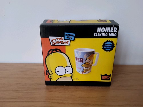 Homer simpson talking mug - homer,