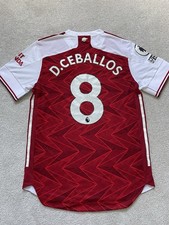 Arsenal Dani Ceballos Match Worn Shirt