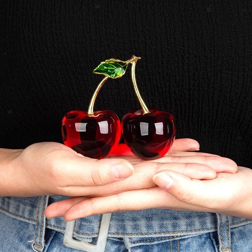 Glass fruit decor chili - fruit,