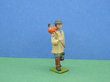 BRITAINS ANTIQUE LEAD HOME FARM SERIES #595 SHEPHERD BOY WITH LANTERN 1928