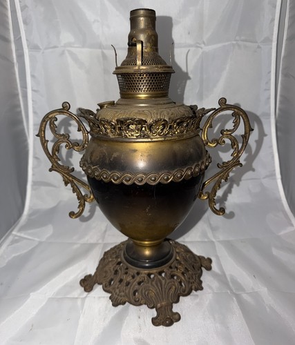 Antique neoclassical brass oil - neoclassical,