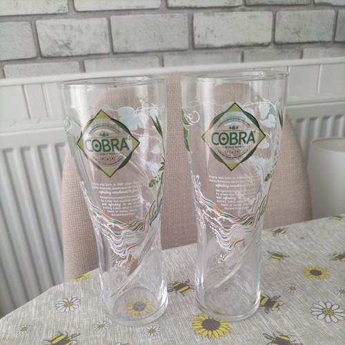 Cobra half pint - pint, glasses