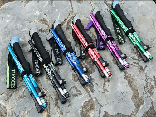 Outdoor foldable walking stick - outdoor,