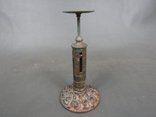 Antique brass candlestick