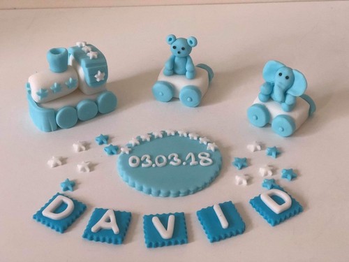 Christening birthday baby boy