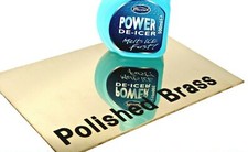 *Polished BRASS SHEET 0.7 to 3.0 mm Guillotine Cut Metal from UK Trade Supplier