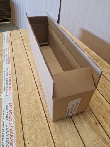 Long cardboard double - cardboard,