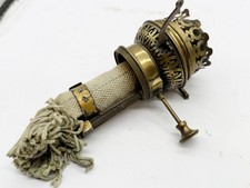 ANTIQUE LAMPE VERITAS BRASS