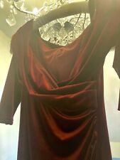 Gina Bacconi Burgundy Maxi