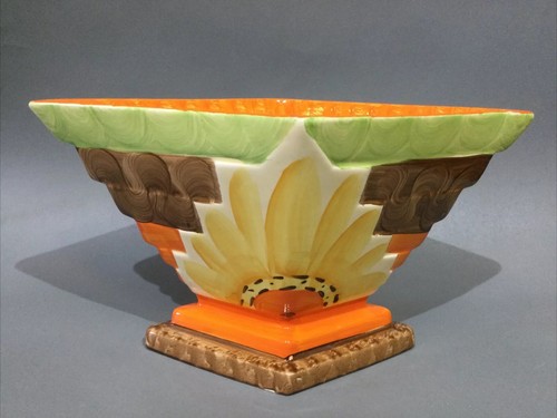 Art deco mantle vase - art,