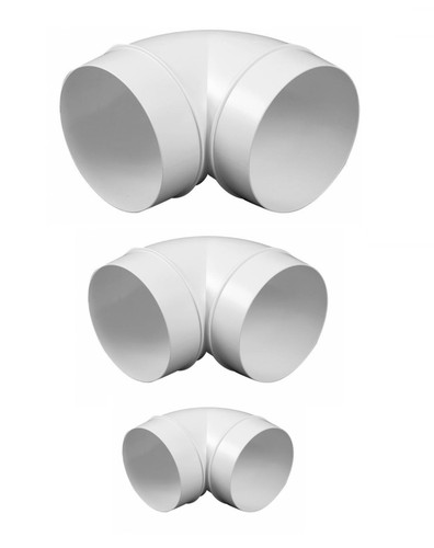 Round ducting pipe elbow - ducting,
