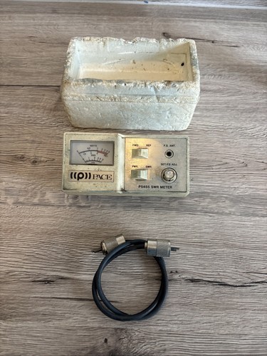 Vintage pace p5455 swr meter - swr,
