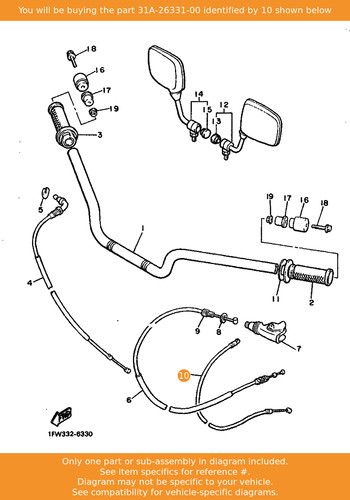 Yamaha cable starter - yamaha,