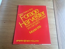 New Holland 819 precision chop