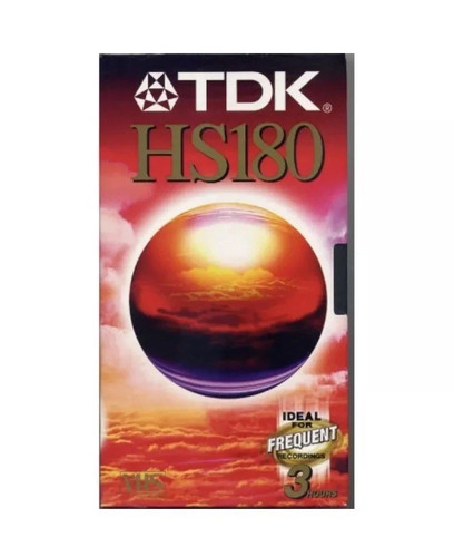 Tdk hs180 hour vhs video - tdk,
