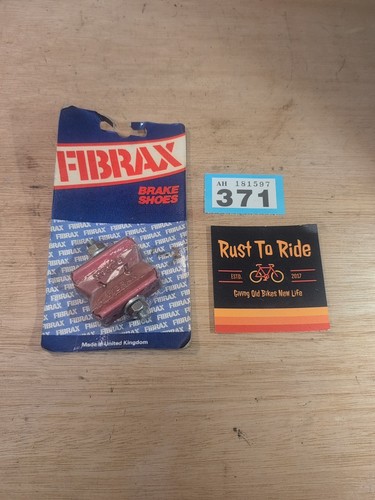 Vintage retro red fibrax brake - retro,