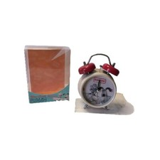 WALLACE AND GROMIT ALARM CLOCK TWIN BELL supa loud AARDMAN gift