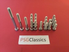 Yamaha RS100 RS125DX YB100 Stainless Steel Engine Covers Allen Screws Set YB RS