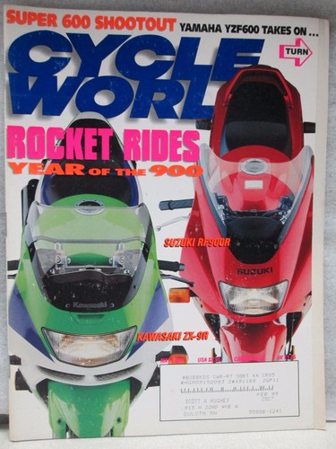 Cycle world magazine may - world, 1994
