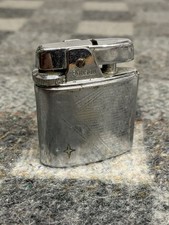 Vintage Ronson Varaflame Lighter 1950s Chrome Made in England