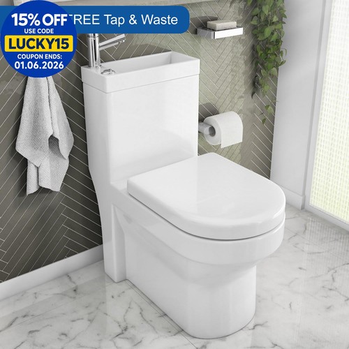 Close coupled toilet - 2, in