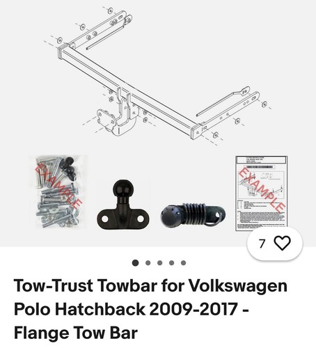 Brand new towbar for - new, vw