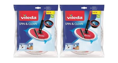 Vileda spin and clean mop - x,