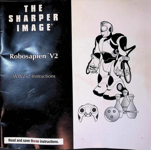 Robosapien 2005 instruction - robosapien,