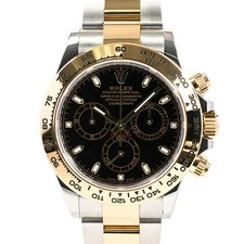 ROLEX Daytona 116503 Black Case Size 40mm Men's Used Watch #102614