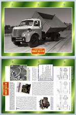 Berliet GLC 6 M - 1959 - Flatbeds & Tippers Atlas Trucks Maxi Card