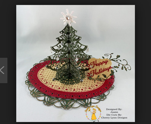 Cheery lynn doily die - lynn,