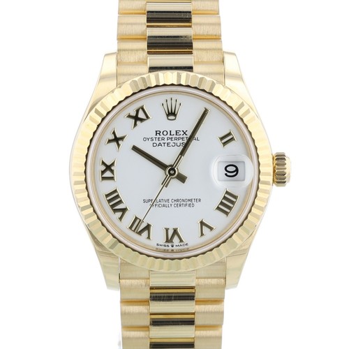 Rolex datejust 278278 white - rolex,