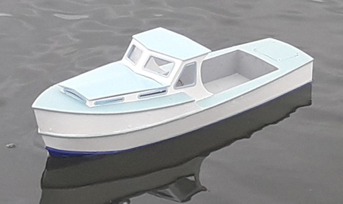 Morston fishing boat - morston., 27"