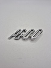 Hillman Avenger 1971- Genuine Rear Tailgate "1600" Badge Emblem Used OEM Part