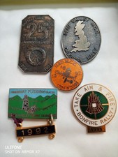 Vintage Enameled Motorcycle