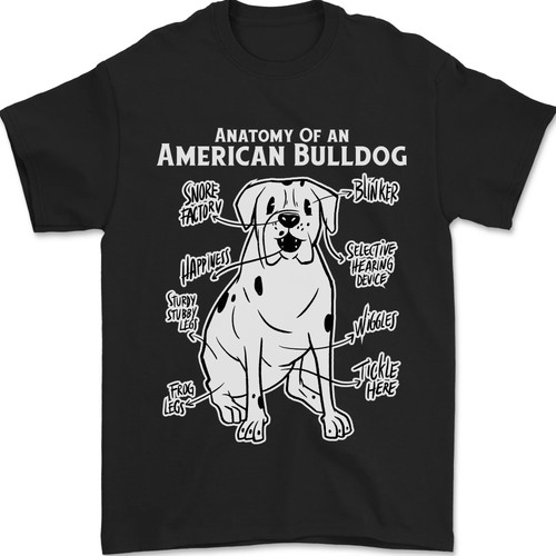 American bulldog anatomy - bulldog, funny