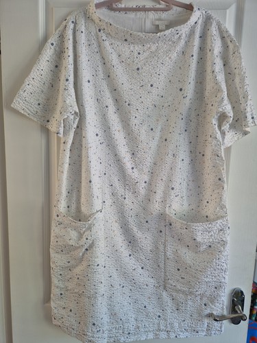 Cos white seersucker dress - cos,