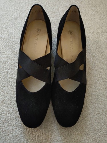 Peter kaiser black suede shoes - peter,