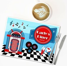 Personalised retro red - 50's, &