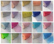 3yds Tulle Glitter Sequin