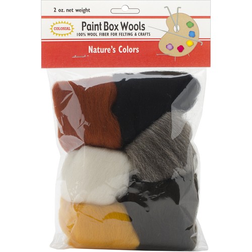 Colonial paint box - box, .33oz