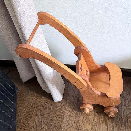 Handcrafted wooden doll - handcrafted,